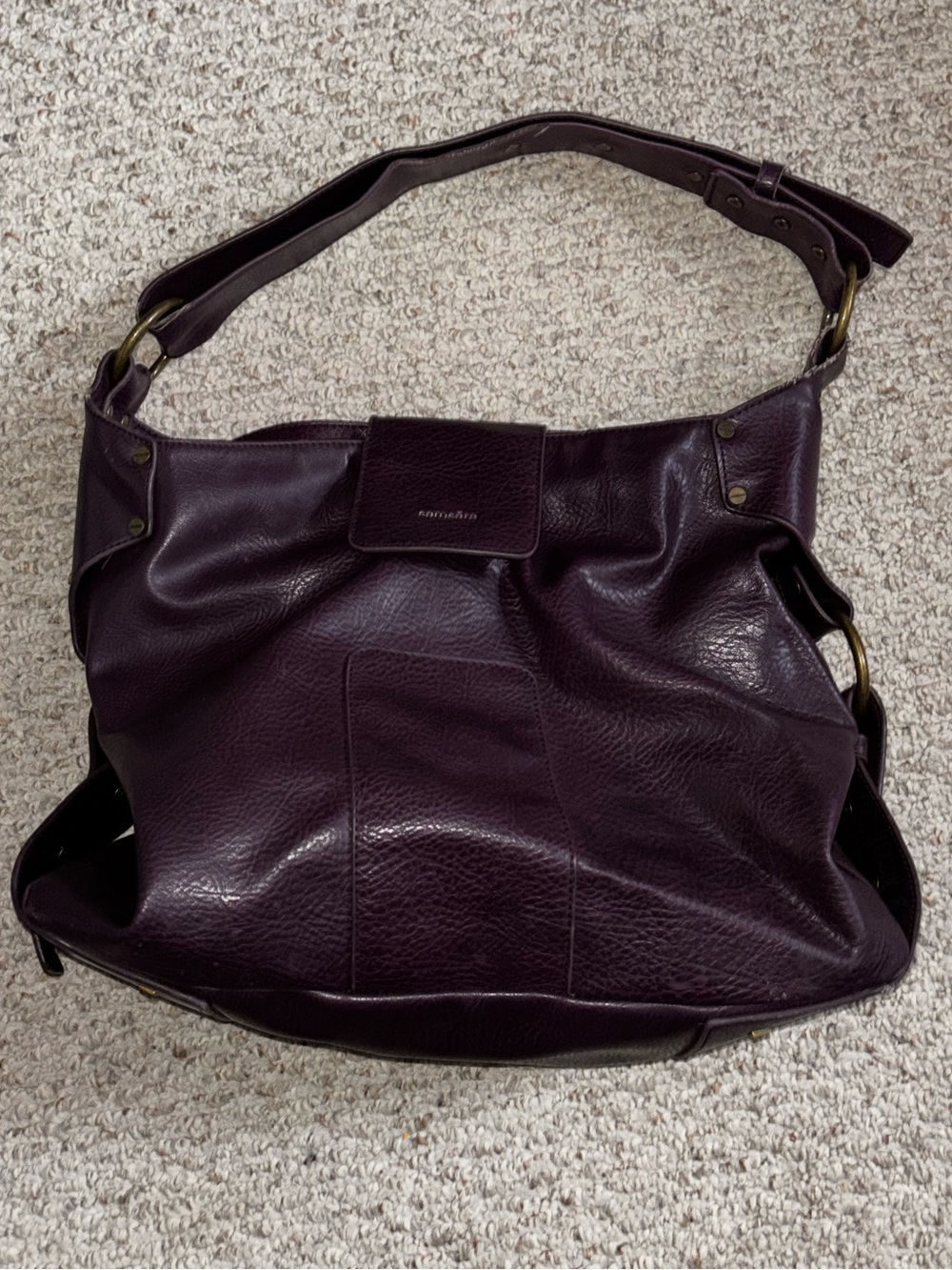 Samsāra Plum Shoulder Bag - Slight imperfections